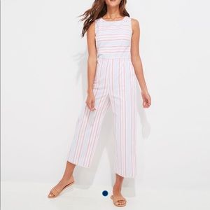 Vineyard vines abacos striped tassel jumpsuit, size 00